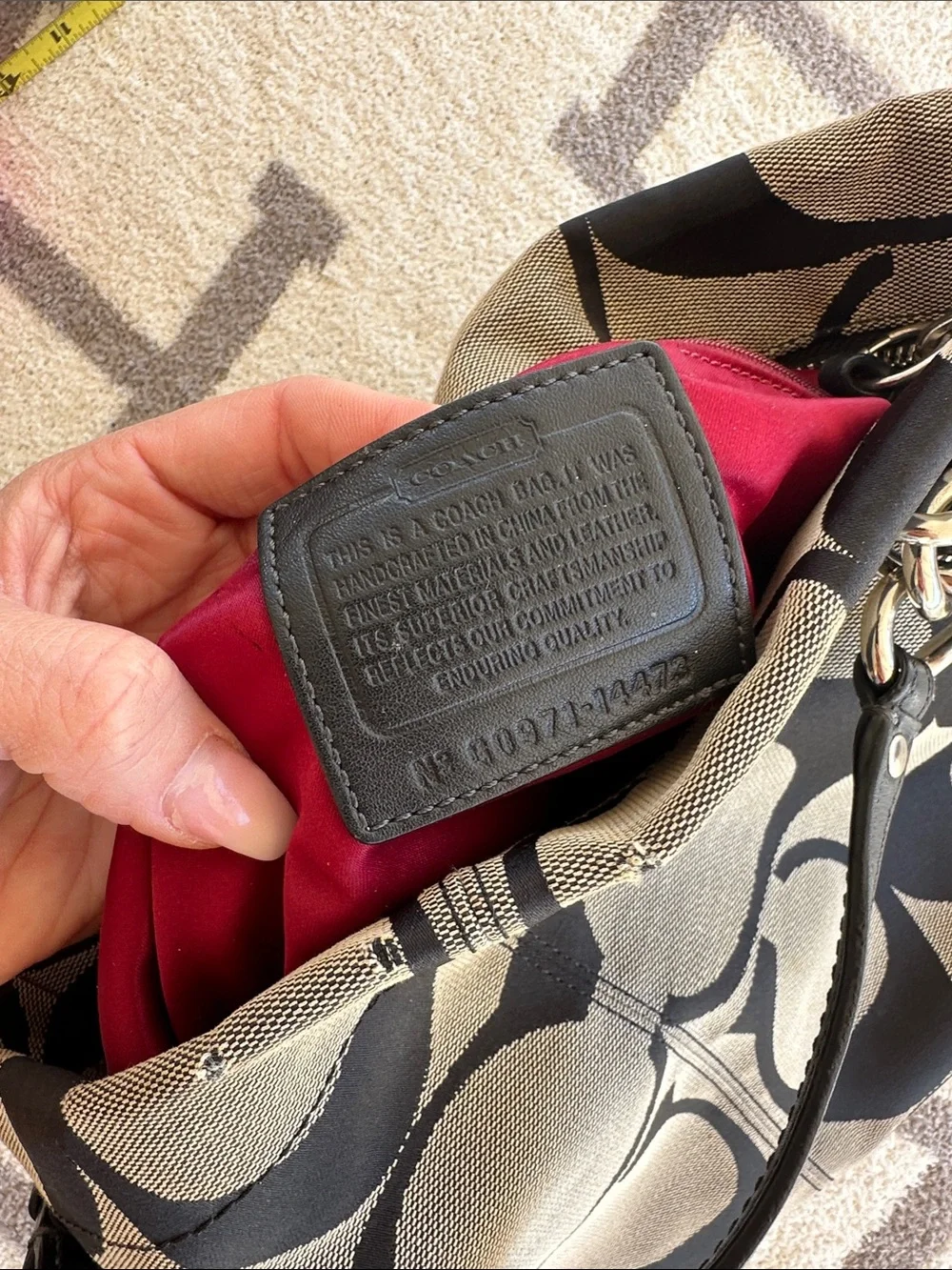 🔥🖤❤️😻Y2K 2009 COACH VINTAGE 🔥🖤❤️😻